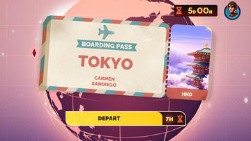 Carmen Sandiego Game Screenshot