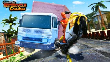 Ultimate Motorcycle Crashes - Extreme Moto Highway Game Screenshot