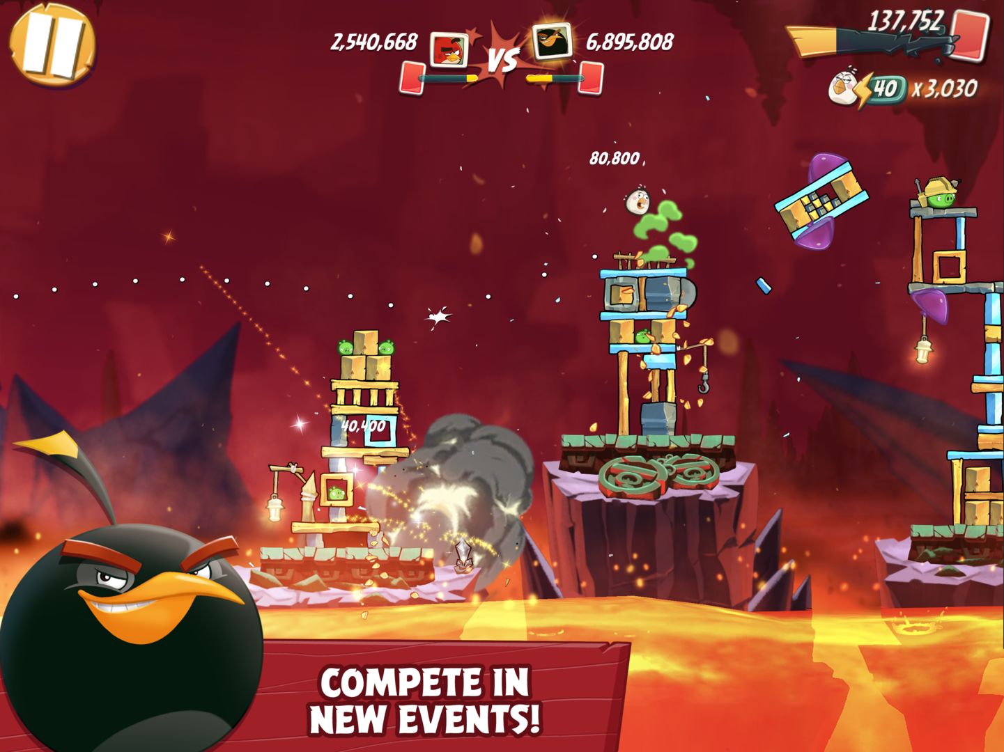 Screenshot of Angry Birds 2