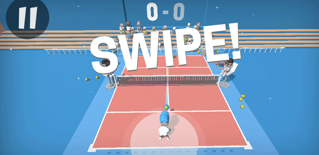 Tennis game Mobile Game Screenshot