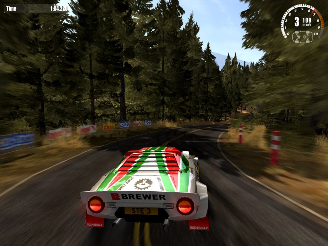 Rush Rally 3 Demo screenshot game