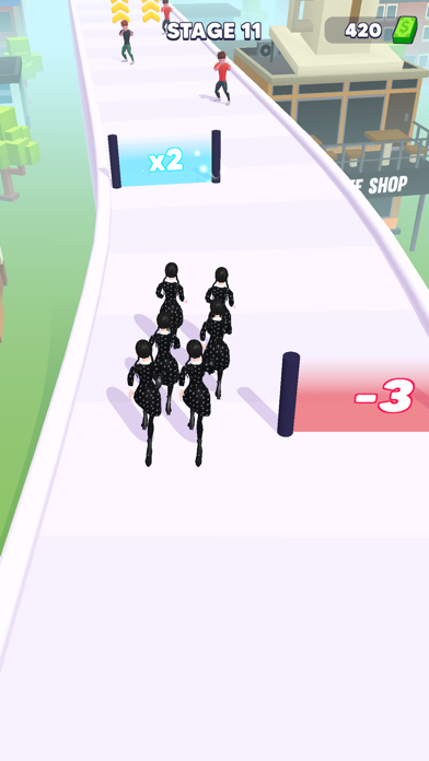 Goth Girl Runner Game Screenshot