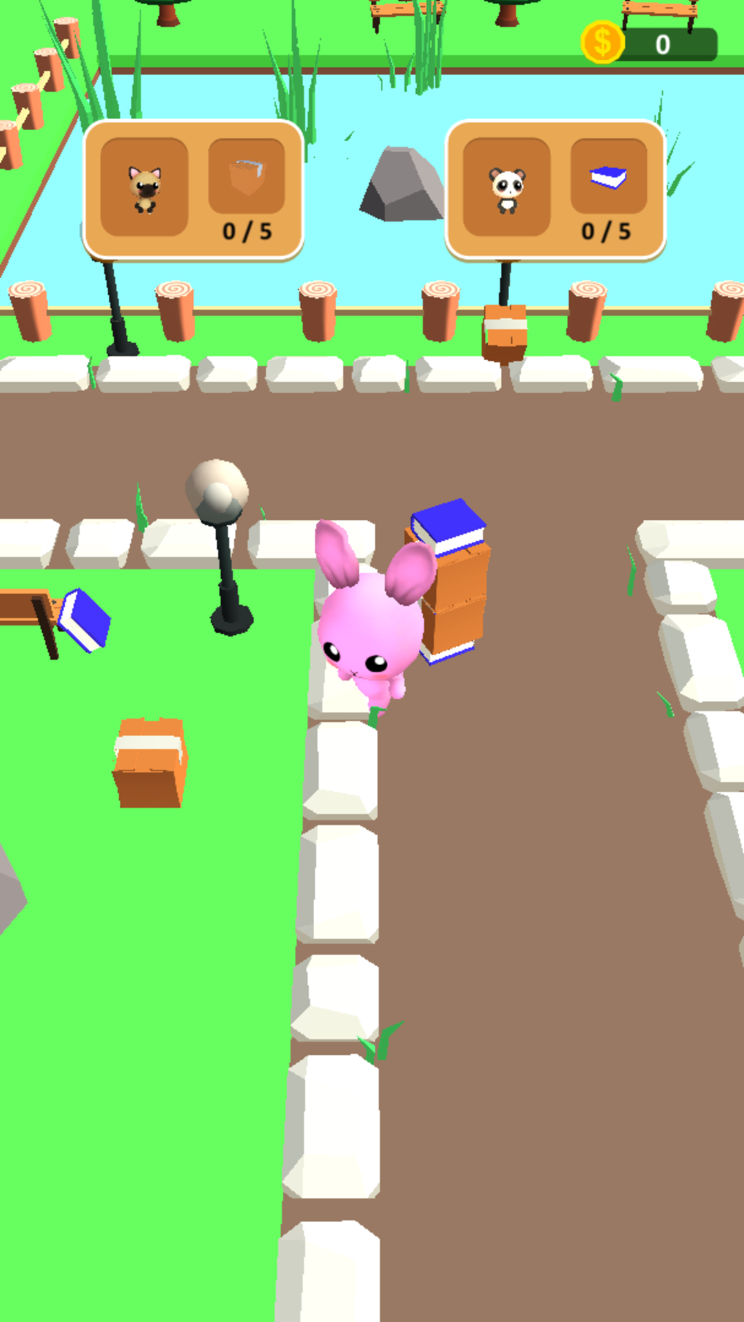 Hare Courier: Parcel Delivery! Game Screenshot