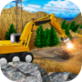 Heavy Excavator Stone Driller Simulator