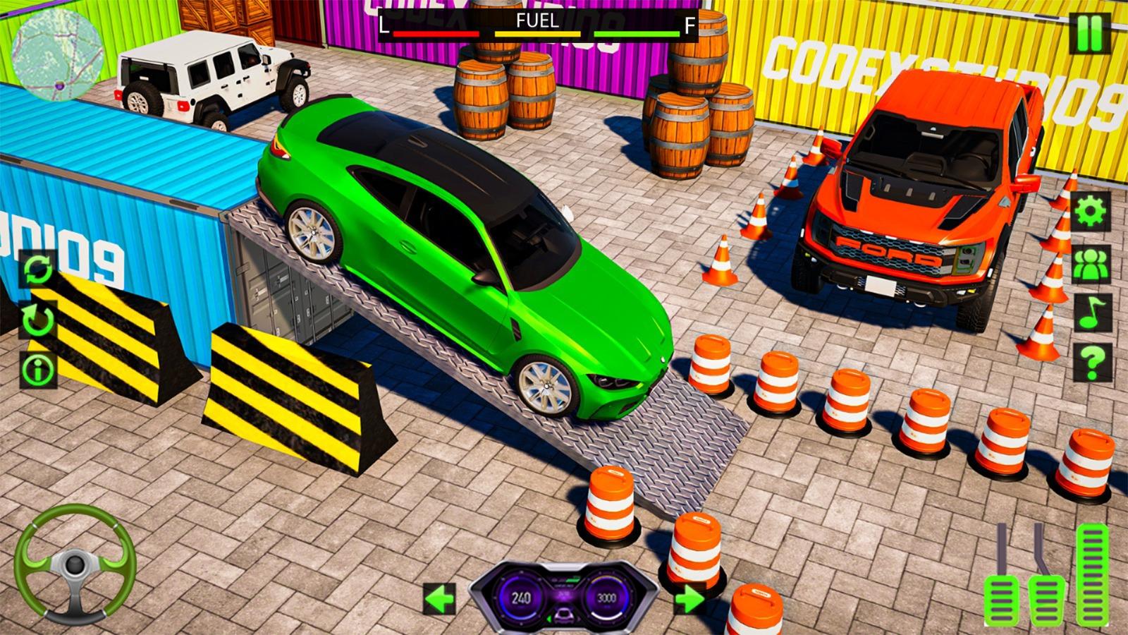 Captura de Tela do Jogo Real Car Parking Car Driving