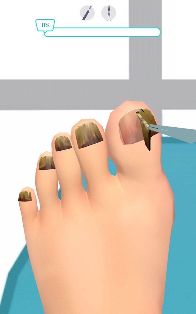 Foot Clinic - ASMR Feet Care 게임 스크린 샷