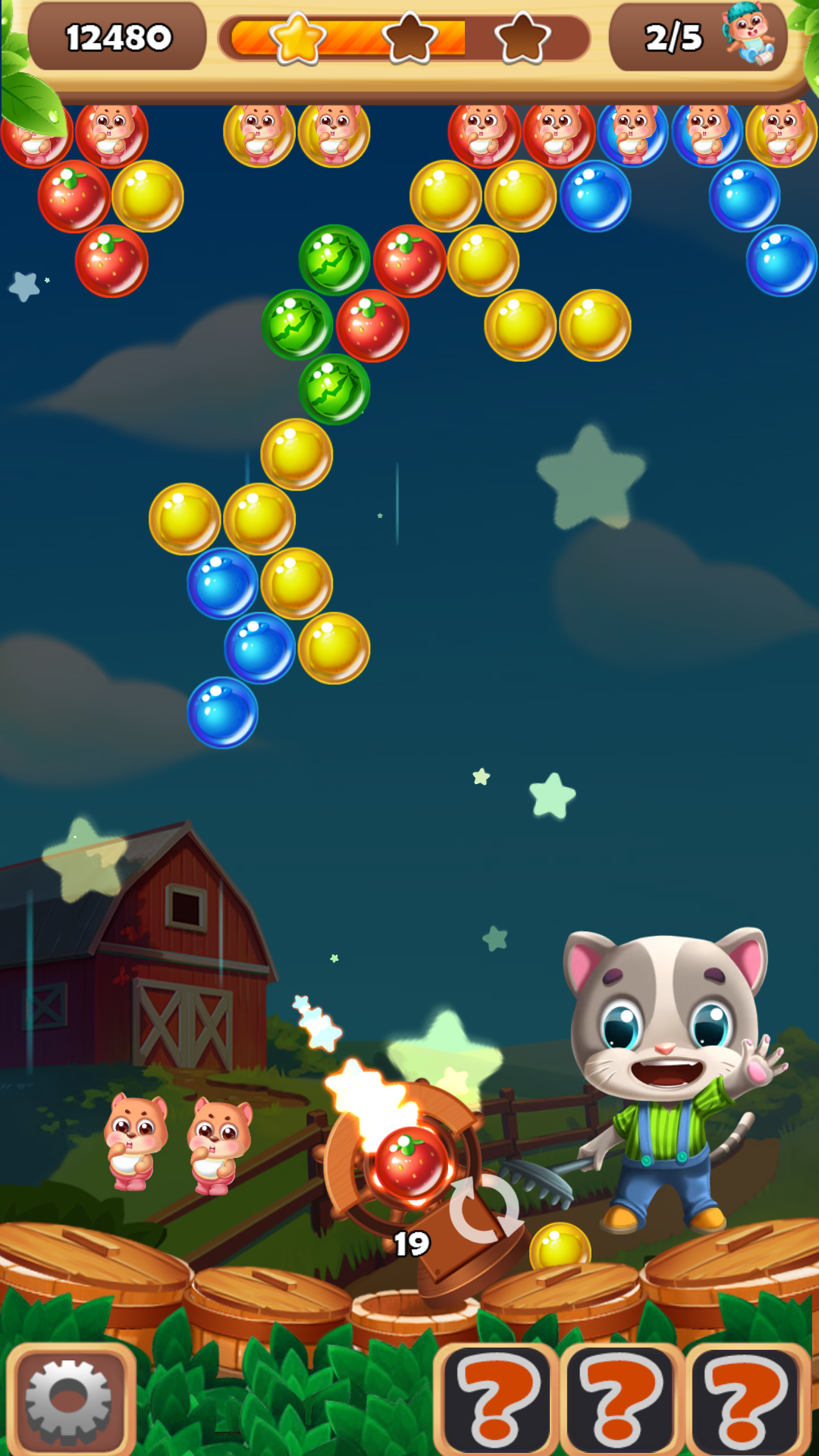 Cat Bubble Time ภาพหน้าจอเกม