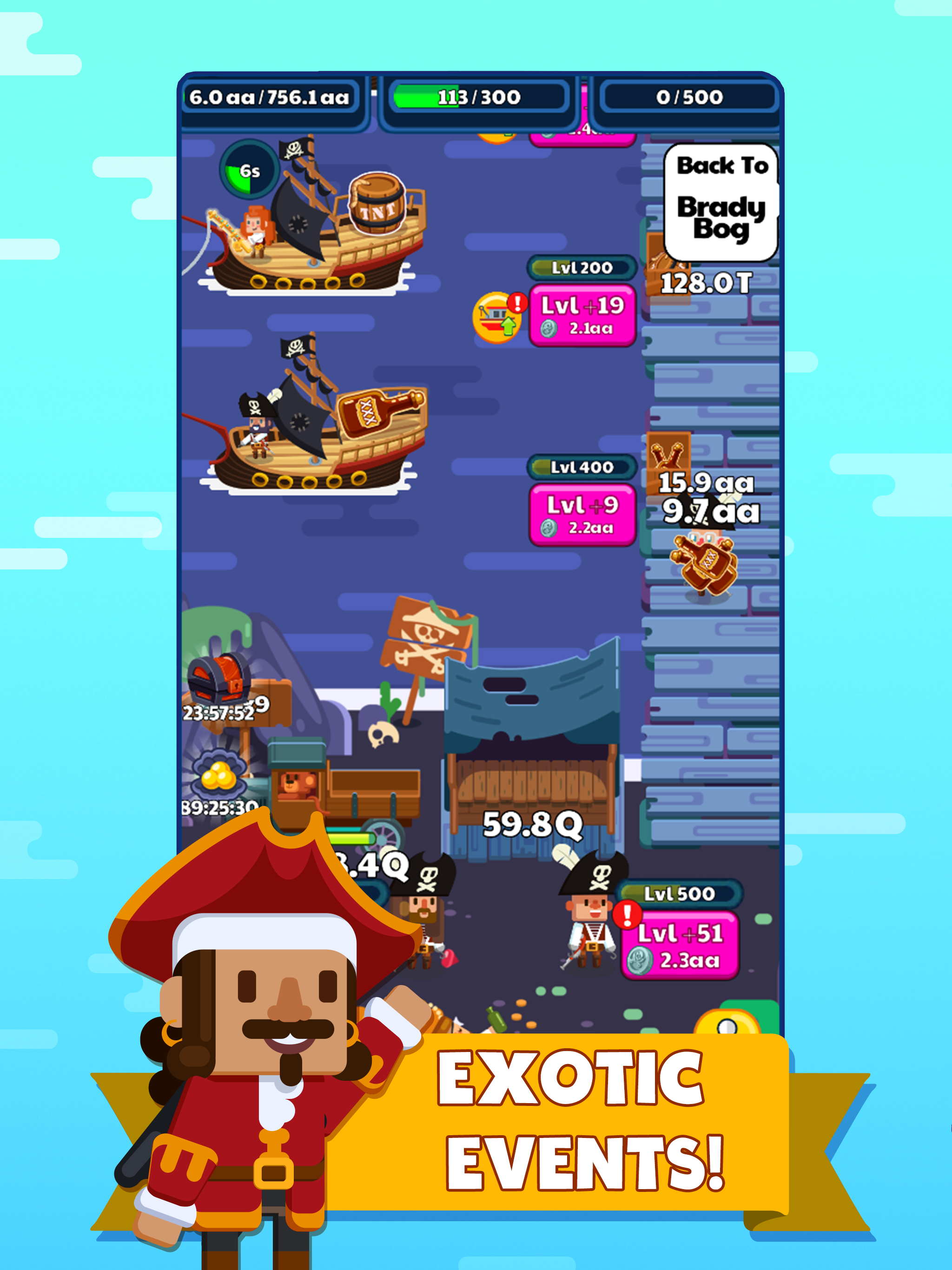 Idle Fishing Story ゲームのスクリーンショット