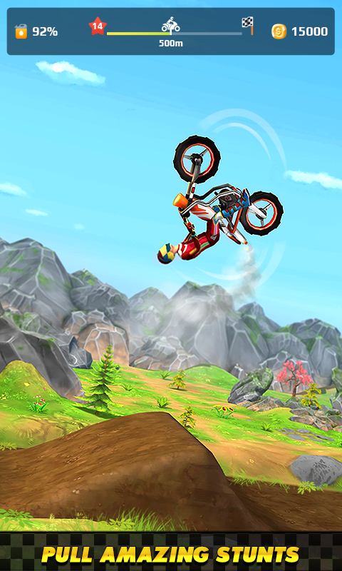 Bike Flip Hero 게임 스크린 샷