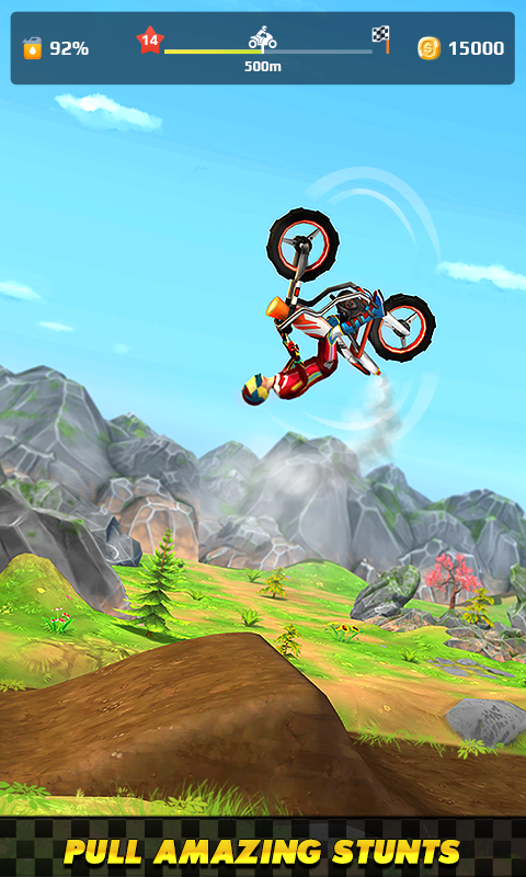 Bike Flip Hero Game Screenshot