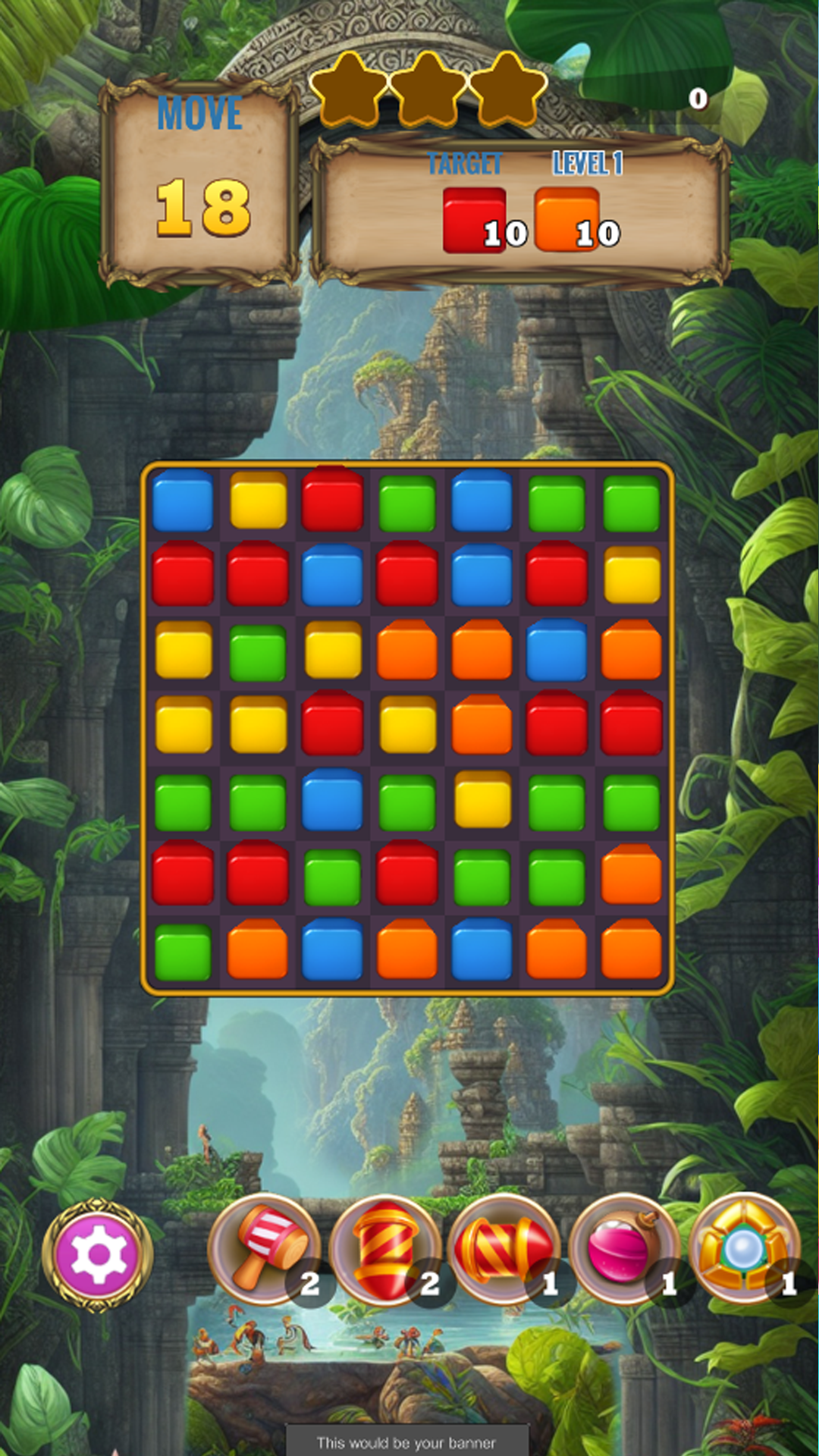 Ancient Temple Game Screenshot