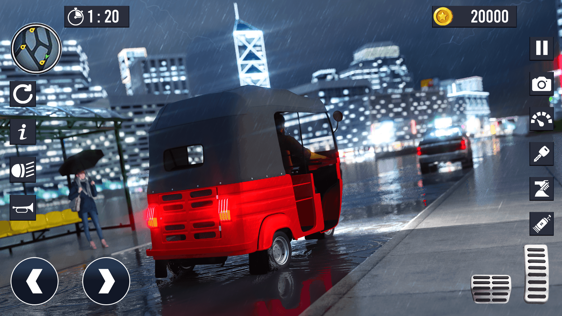 Screenshot 3 of Rickshaw Driver Tuk Tuk Game 
