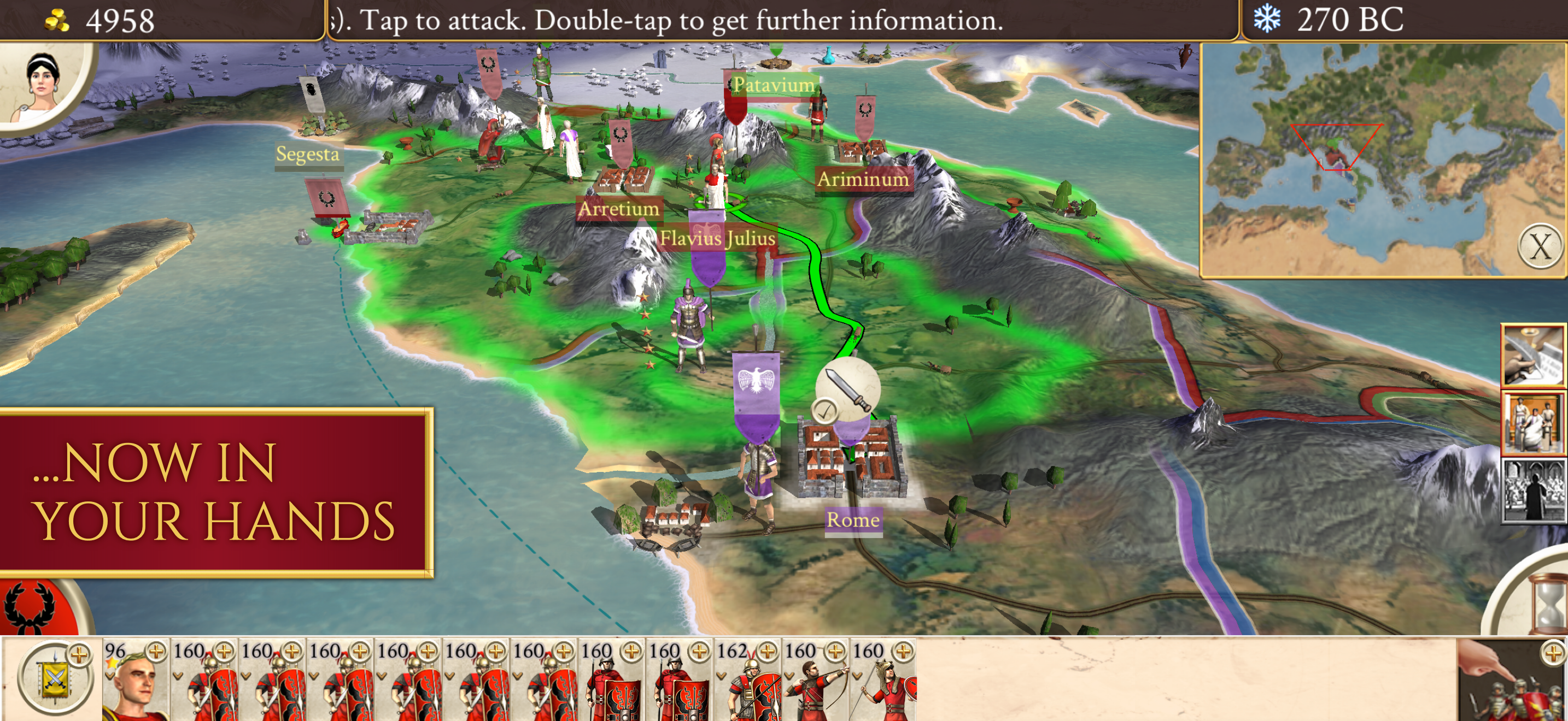 ROME: Total War Game Screenshot