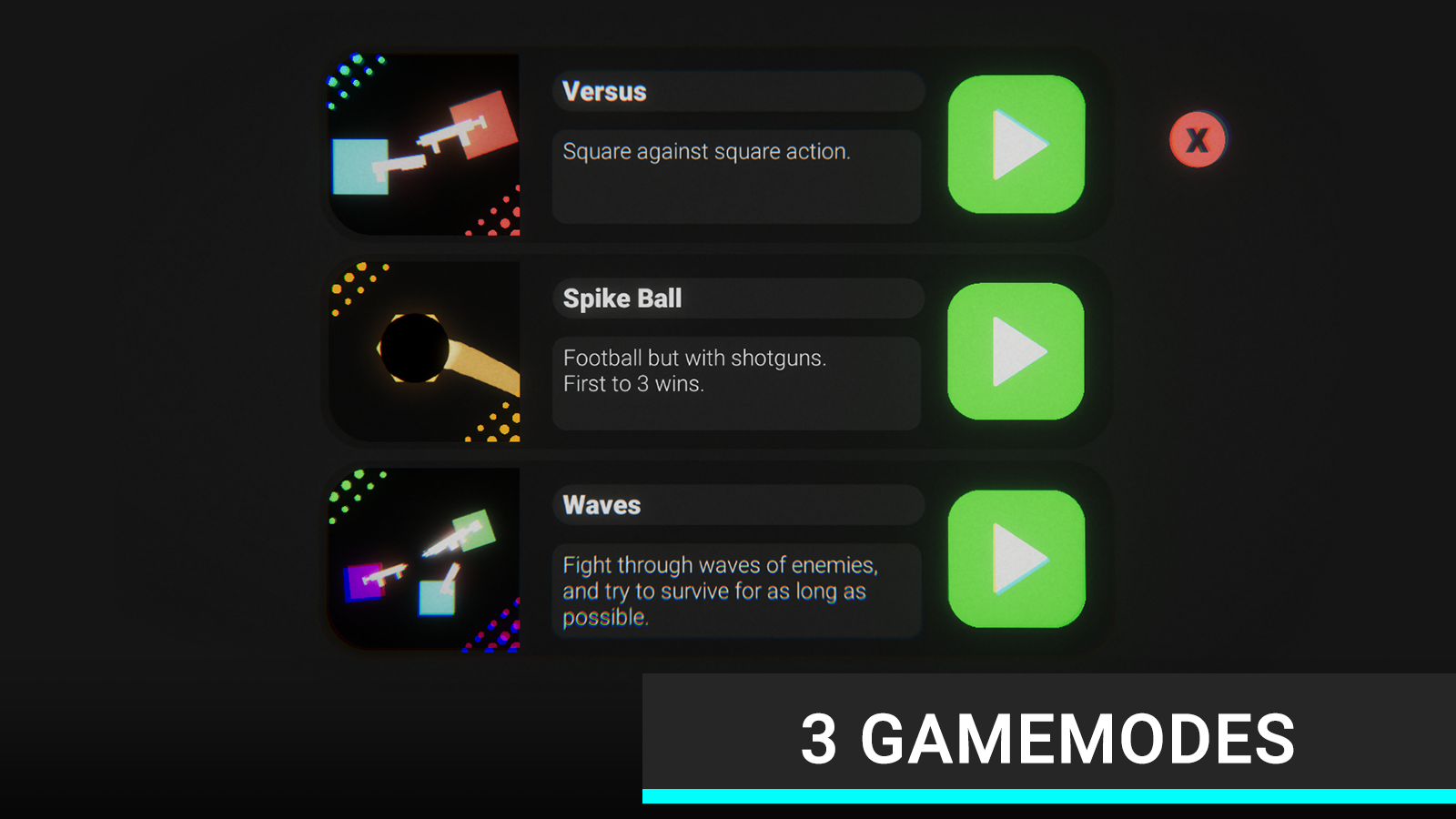 Gun Go SHOOT: 2P Party Shooter Game Screenshot