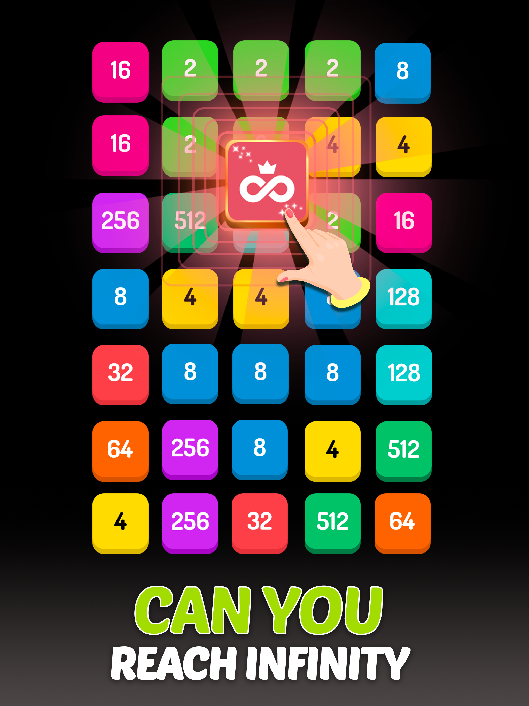 2248 - Numbers Game 2048 screenshot game