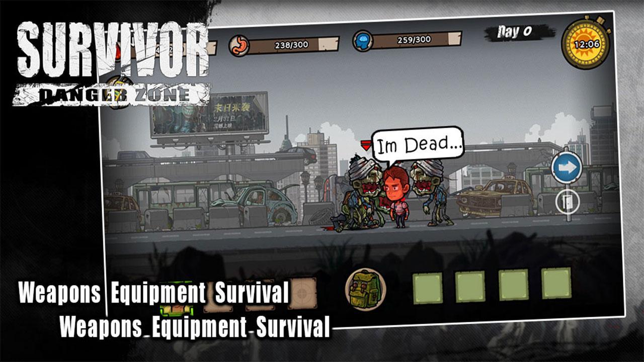 Survivor - DangerZone Game Screenshot
