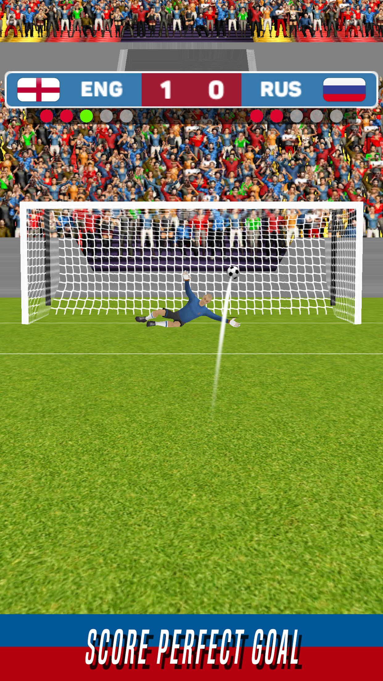 Penalty Soccer Olympic & Euro Game Screenshot