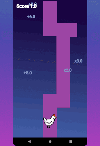 Cuplikan Layar Game Hen Maze