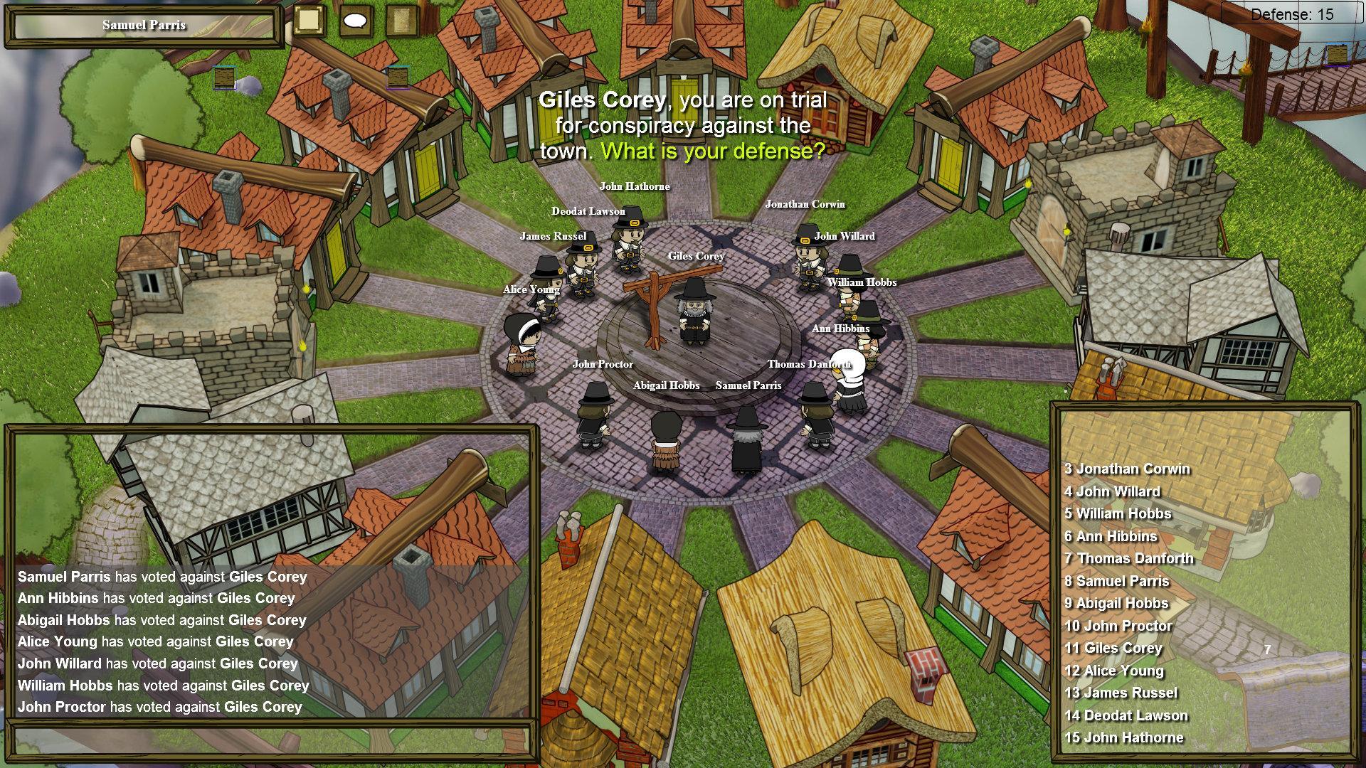 Town of Salem Game Screenshot
