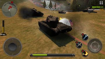 Tanks of Battle: World War 2 Game Screenshot