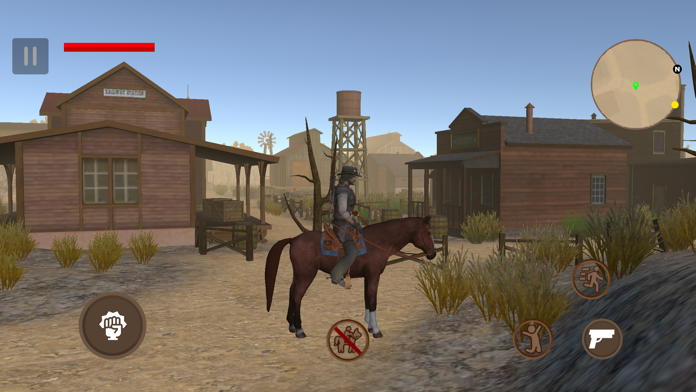 West Survival of Cowboy Horse ภาพหน้าจอเกม