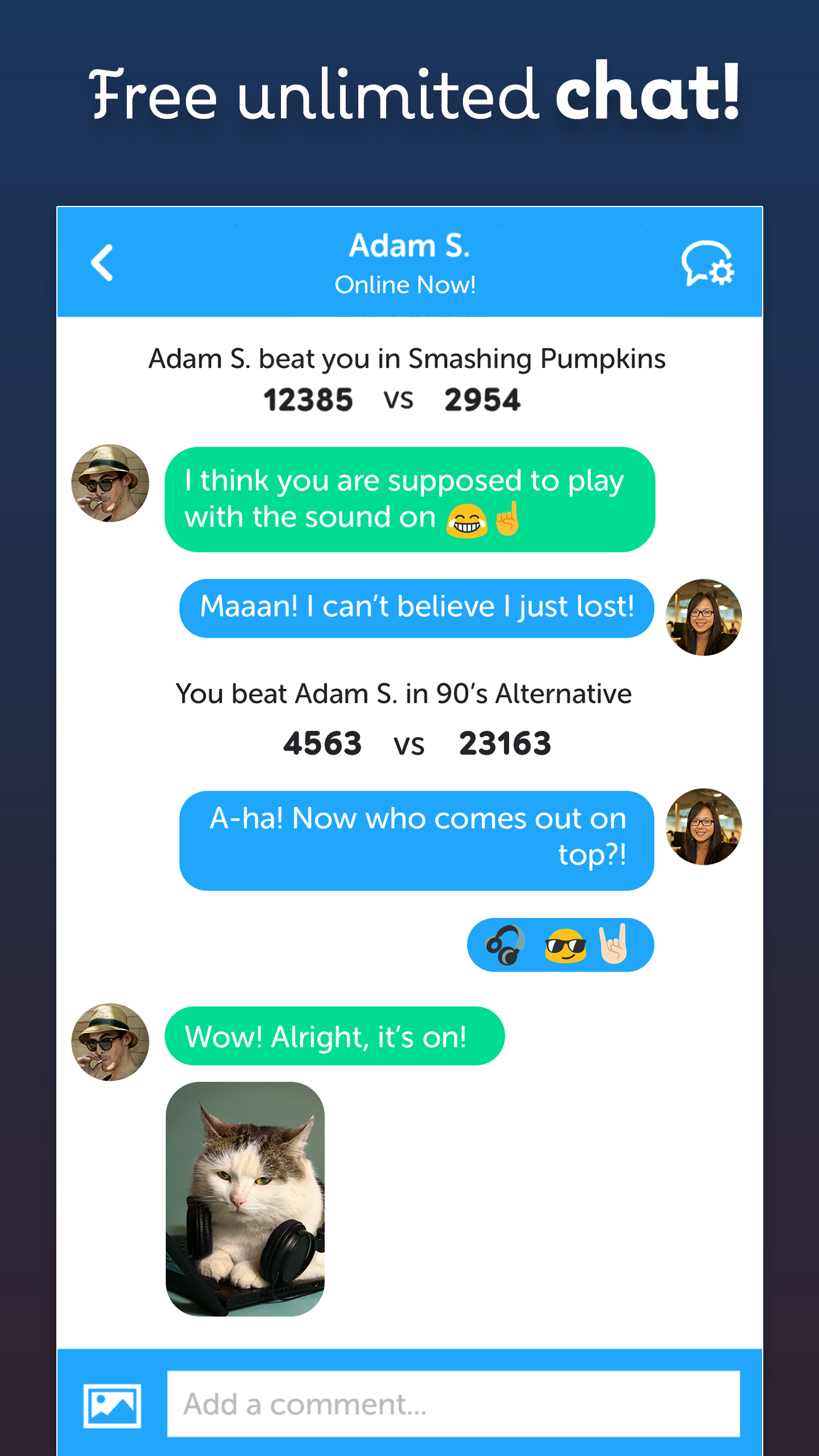 Cuplikan Layar Game SongPop Classic: Music Trivia