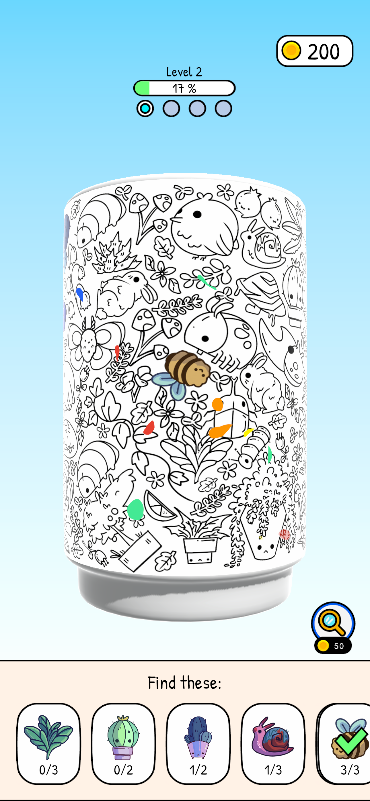 Cuplikan Layar Game Hidden Art 3D