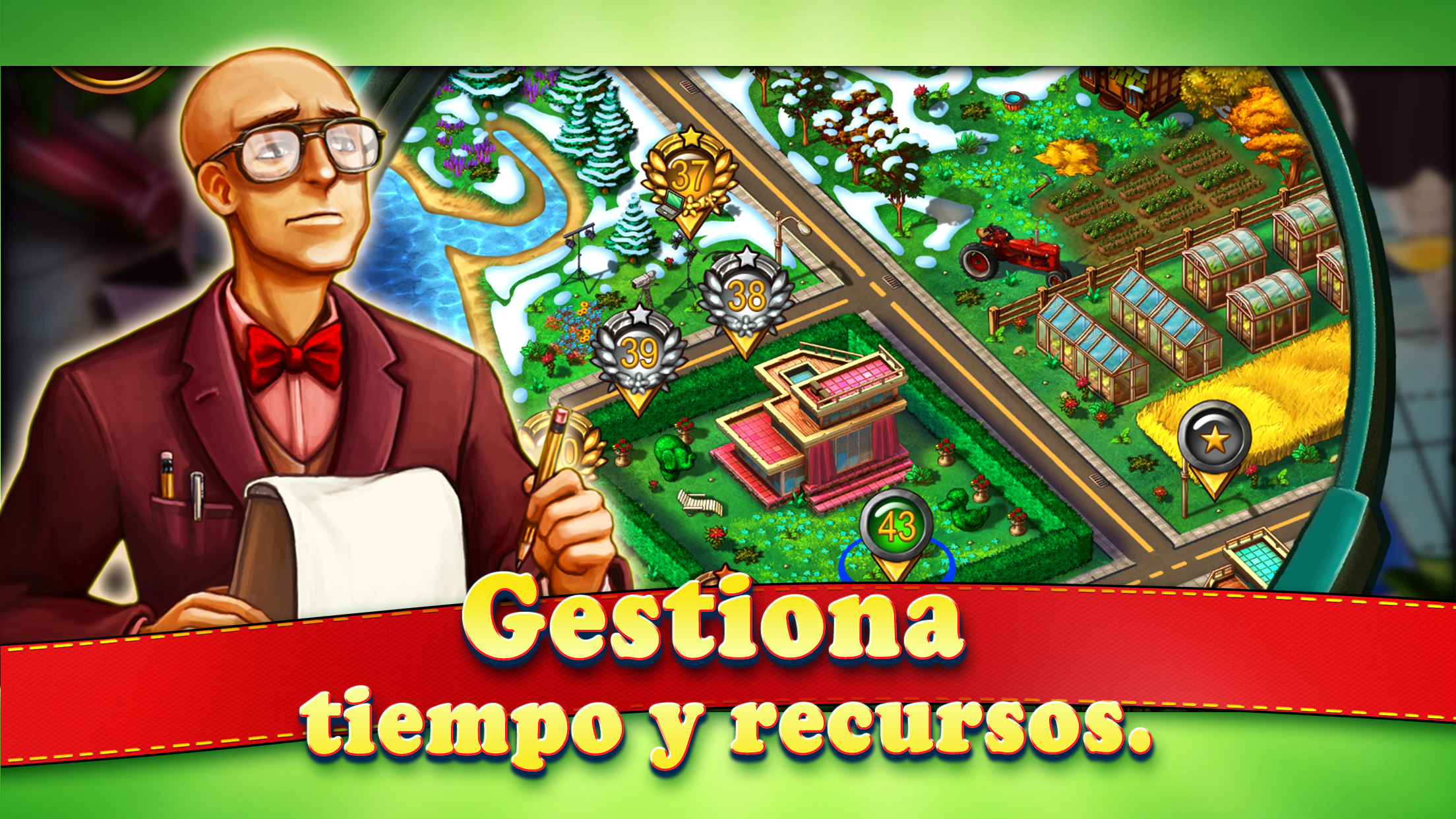 Captura de Pantalla del Juego Gardens Inc 4 - Blooming Stars