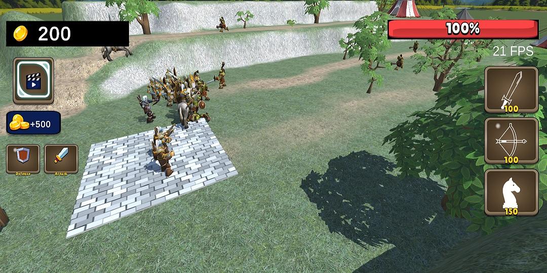 Medieval War II Game Screenshot