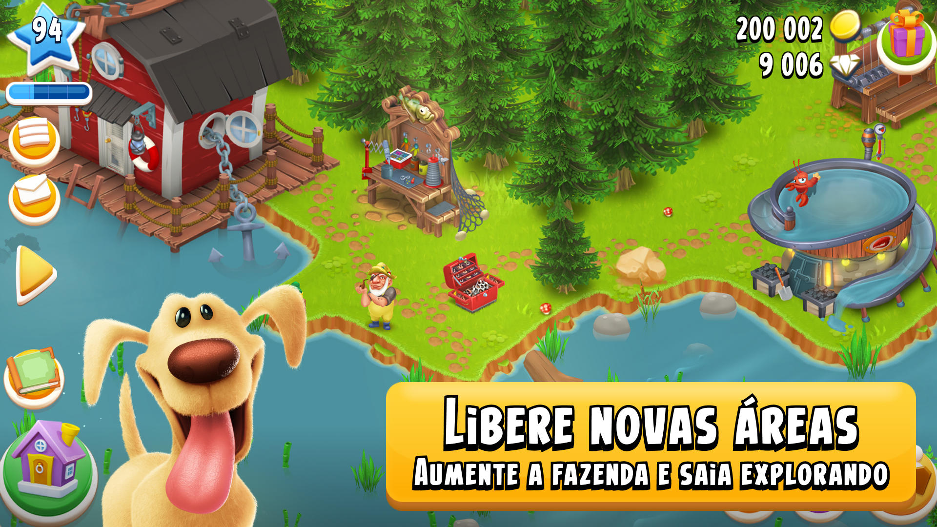 Captura de Tela do Jogo Hay Day