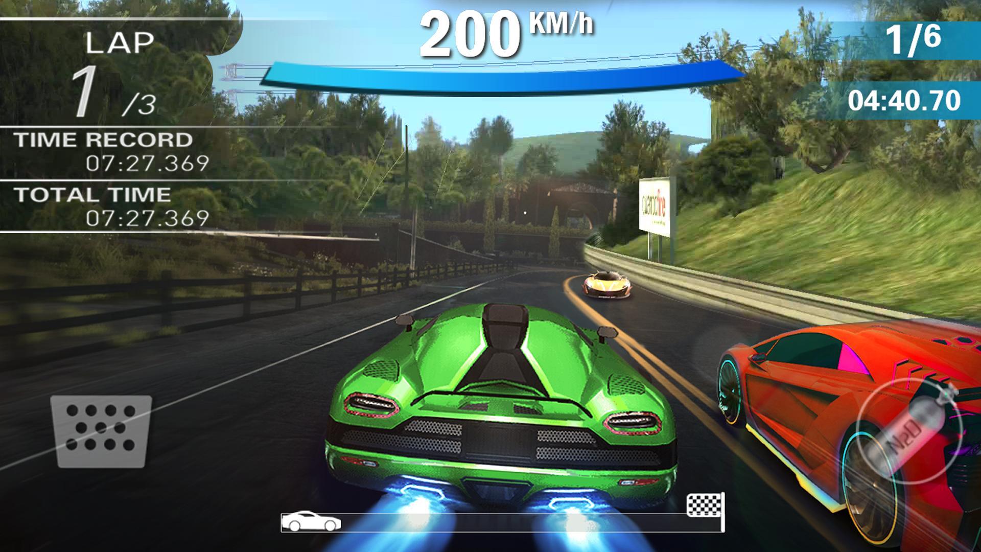 Crazy Racing Car 3D 게임 스크린 샷