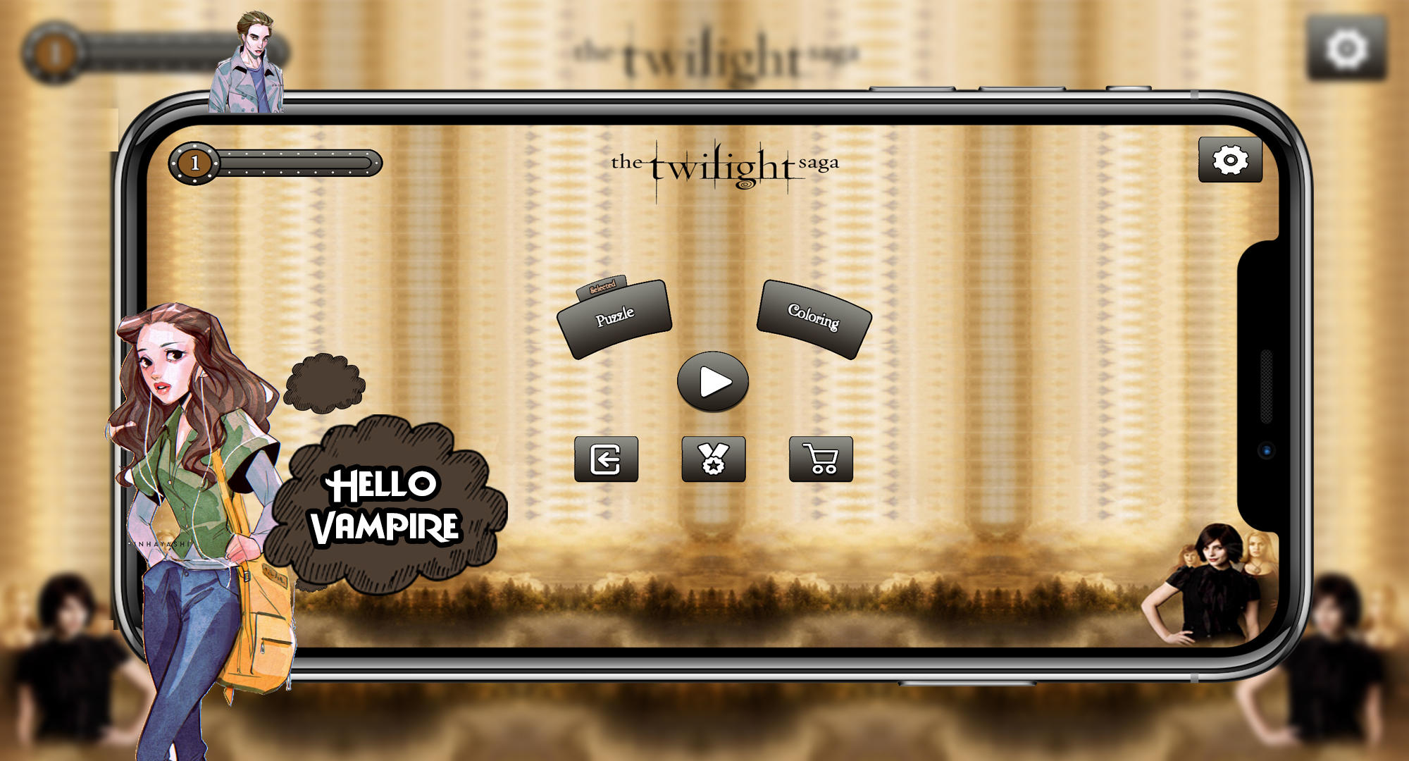 Twilight Jigsaw Puzzle Game Screenshot