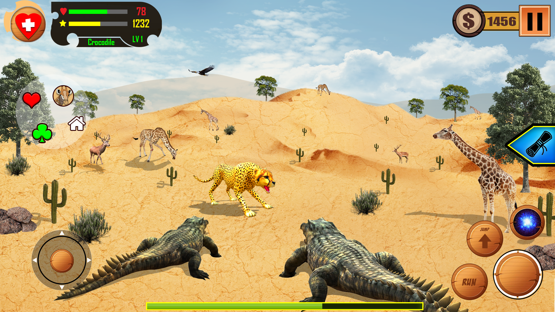 Crocodile Simulator Games 3d screenshot game