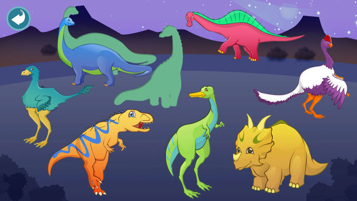 Dinosaur Puzzle Dino Game Kids ภาพหน้าจอเกม