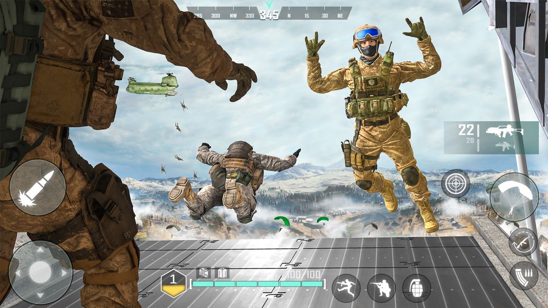 오프라인 총기 게임 FPS 슈팅 액션 게임 게임 스크린 샷