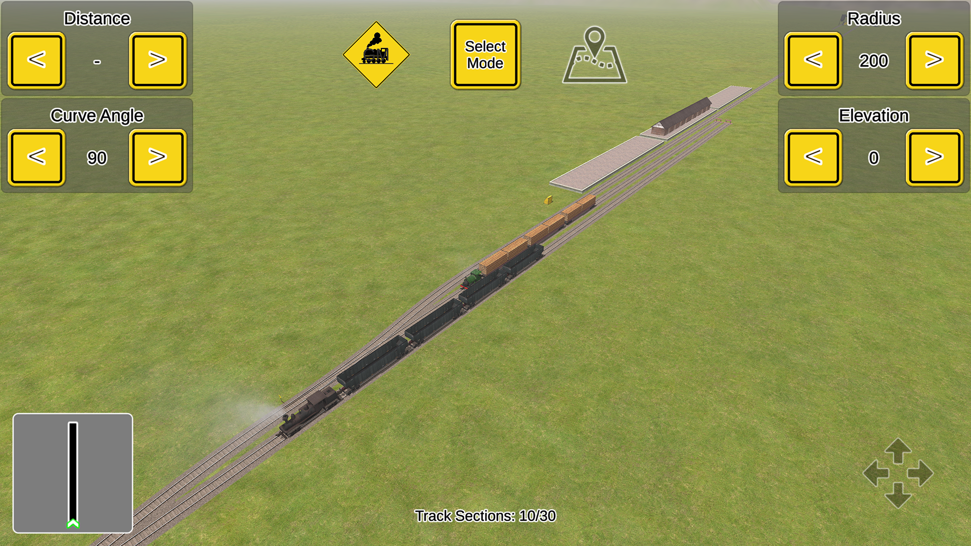 Trains and railroads Game Screenshot
