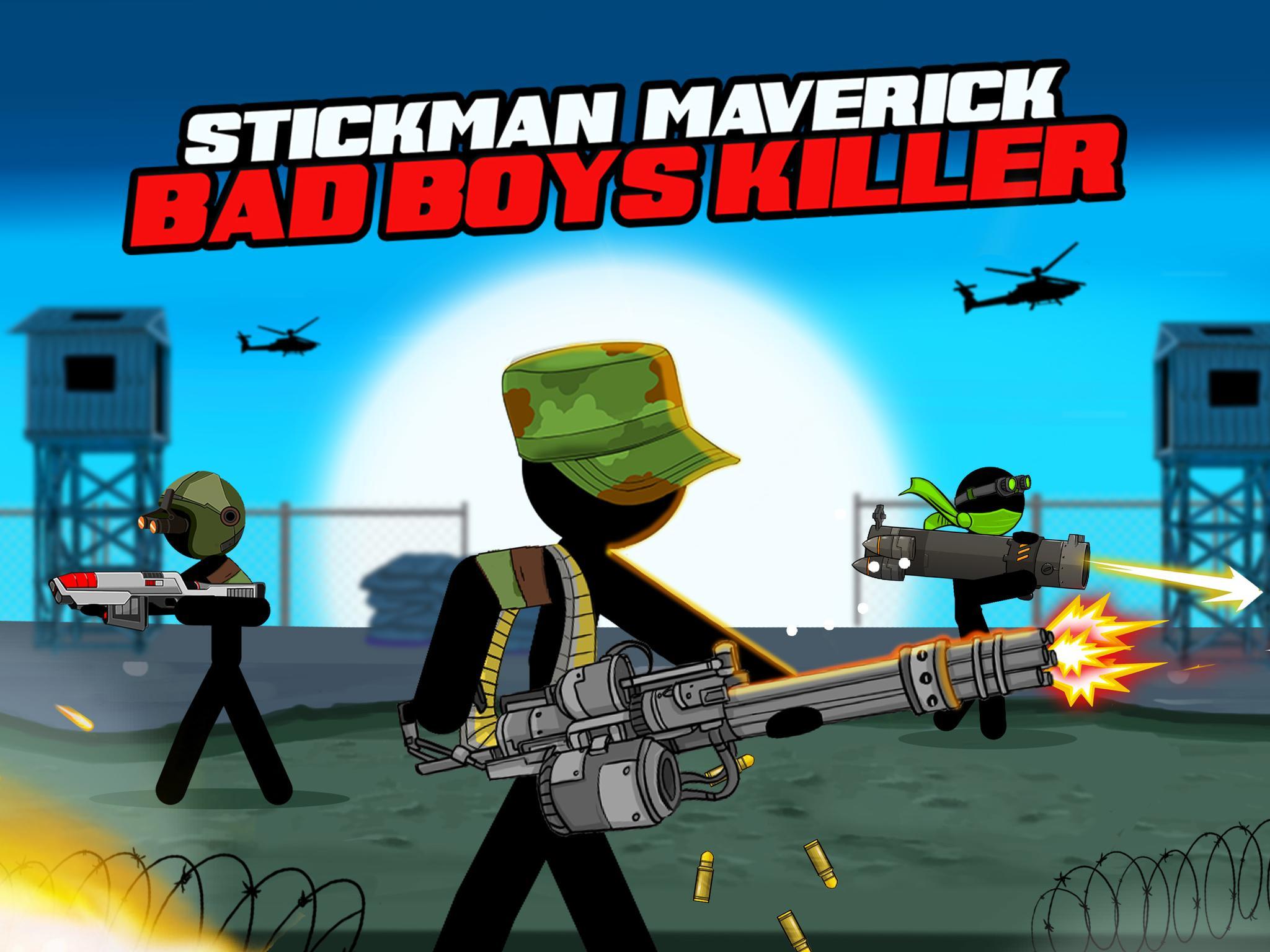 Stickman maverick : bad boys ゲームのスクリーンショット