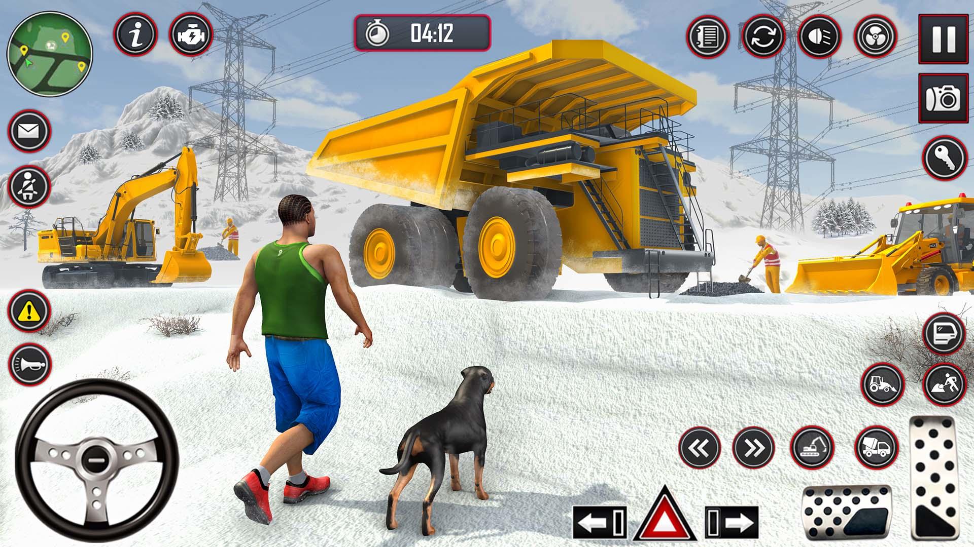 Cuplikan Layar Game City Construction Truck Sim 3D