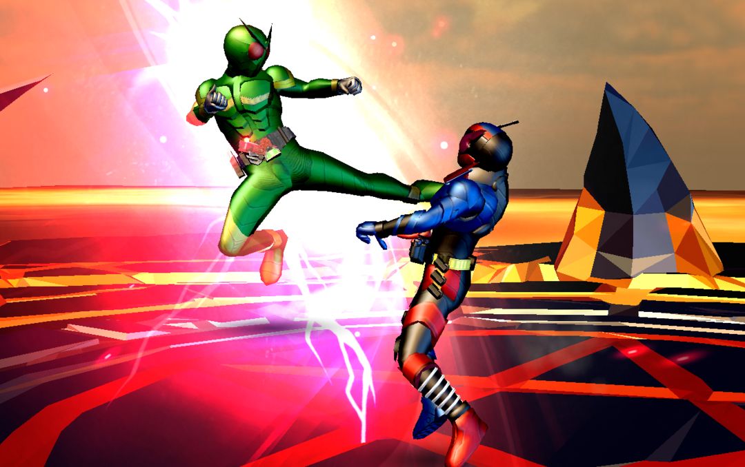 Screenshot of Rider Wars : Double Henshin Fighter Legend Climax