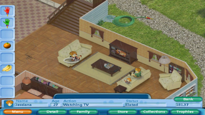 Virtual Families Lite Game Screenshot