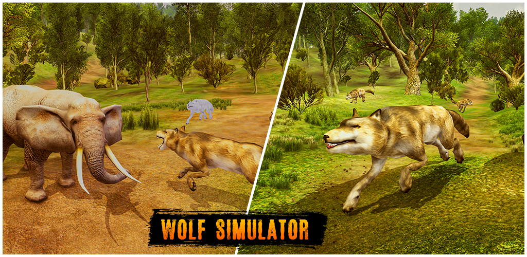 Banner of Wild Wolf Simulator Wolf ဂိမ်းများ 9