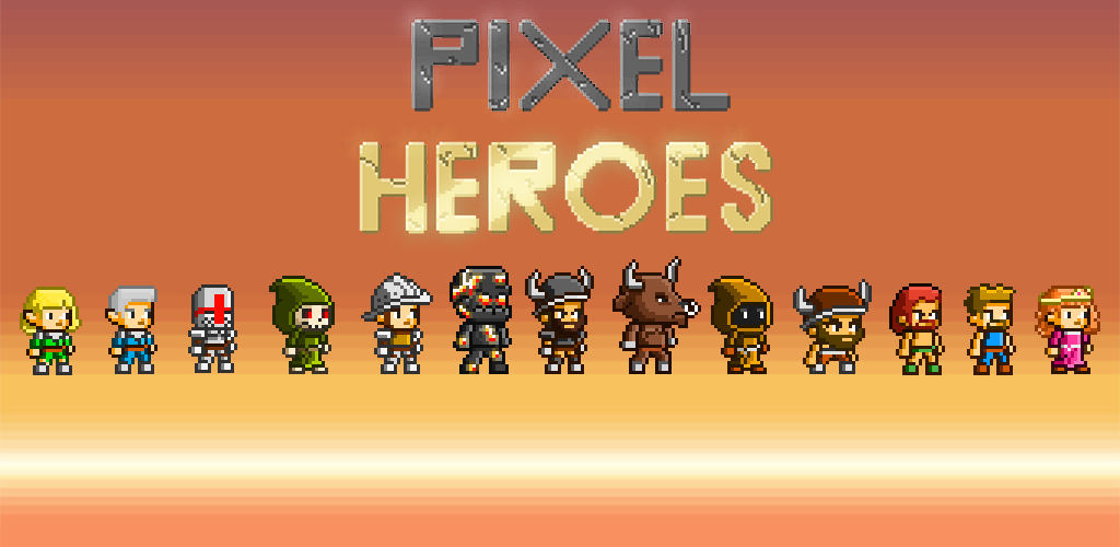 Banner of Pixel Heroes - Coureur d'arcade sans fin 1.7