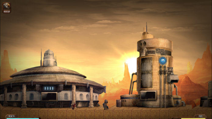 Mines of Mars Game Screenshot