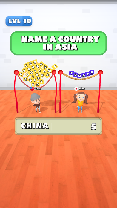 Heavy Letters Game Screenshot