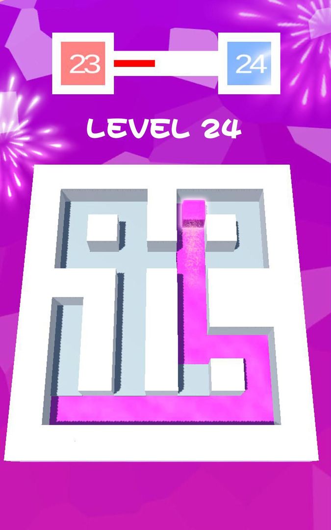 Roller world Splat:Best color maze game screenshot game
