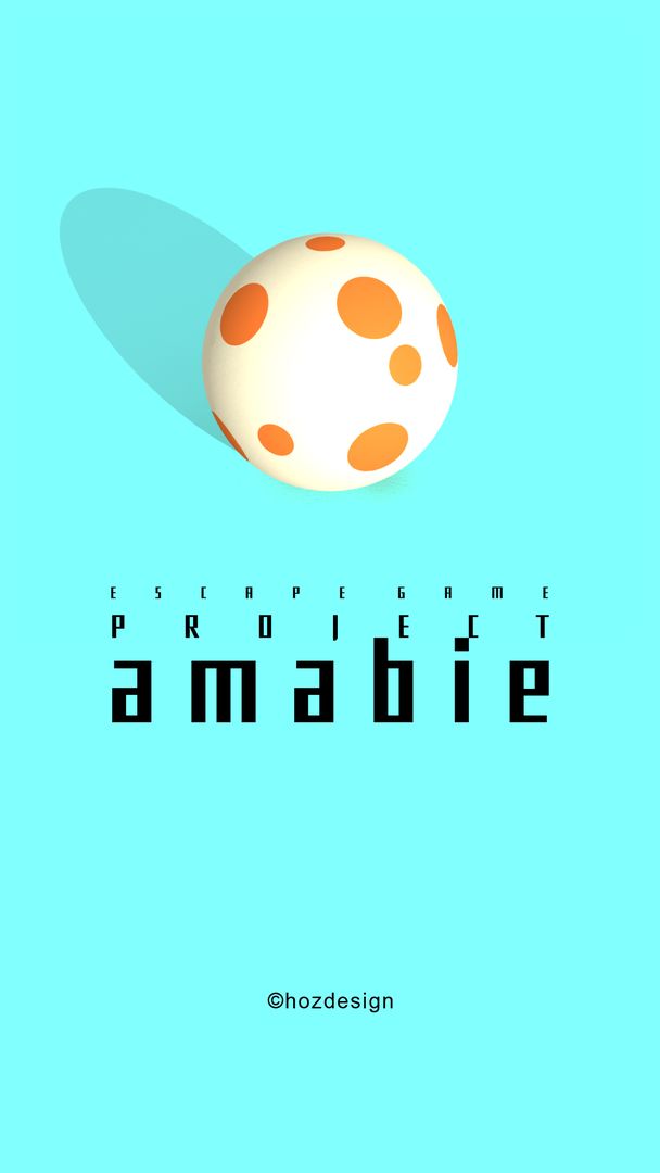 Screenshot of Escape Game "Project AMABIE"