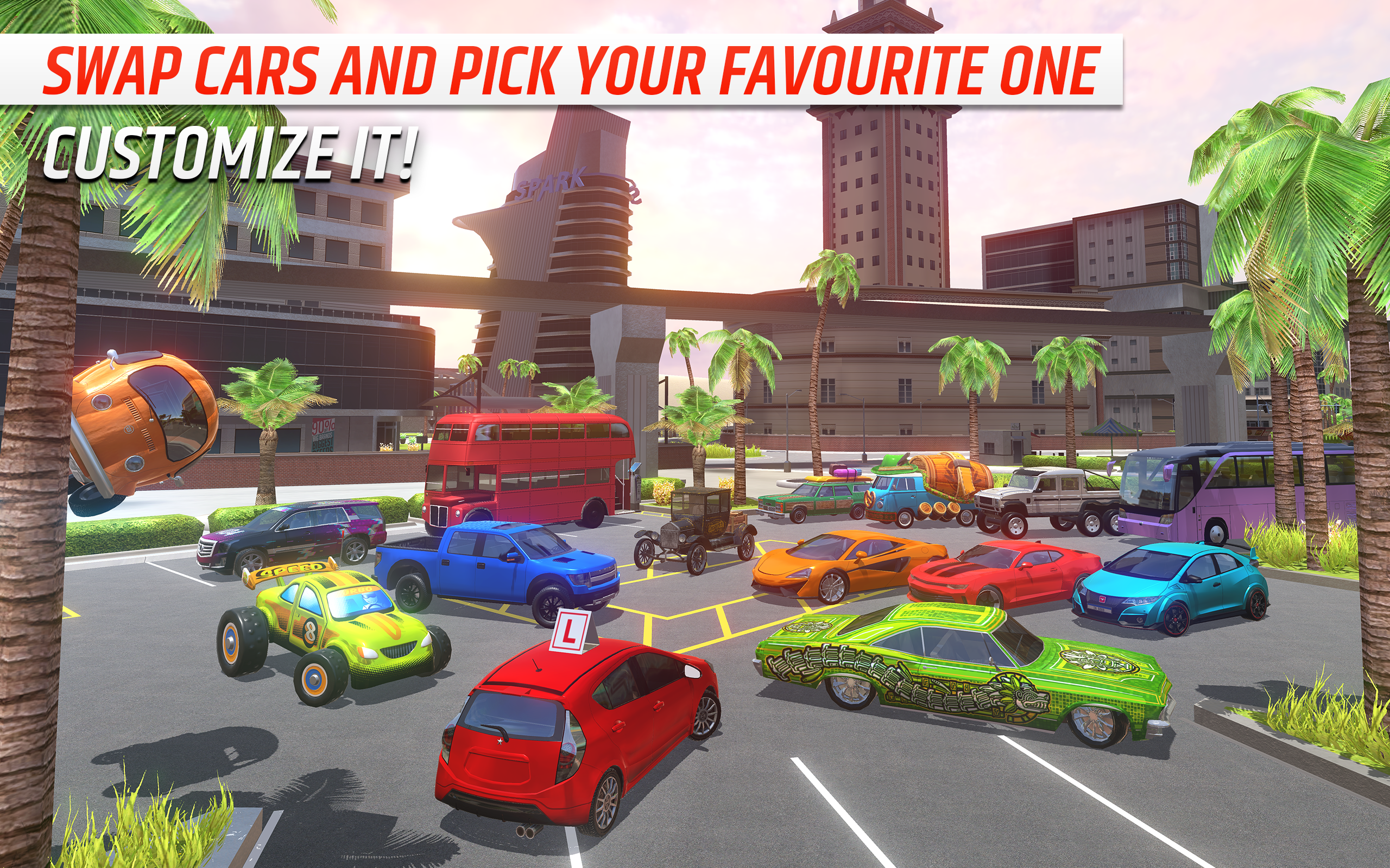 Car Driving School Simulator ภาพหน้าจอเกม