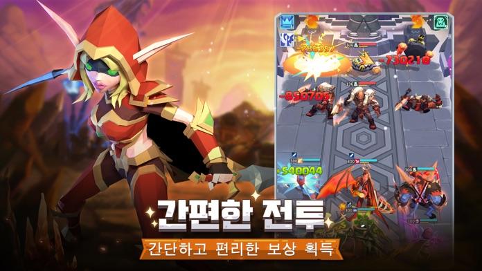 Captura de Tela do Jogo 레전드 히어로