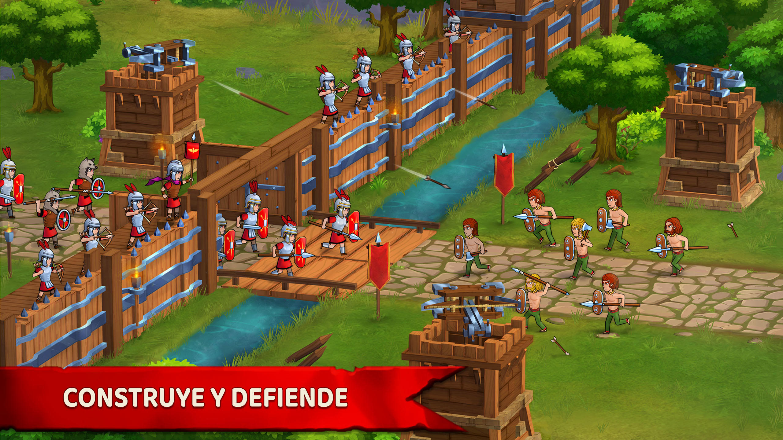 Captura de Pantalla del Juego Grow Empire: Rome