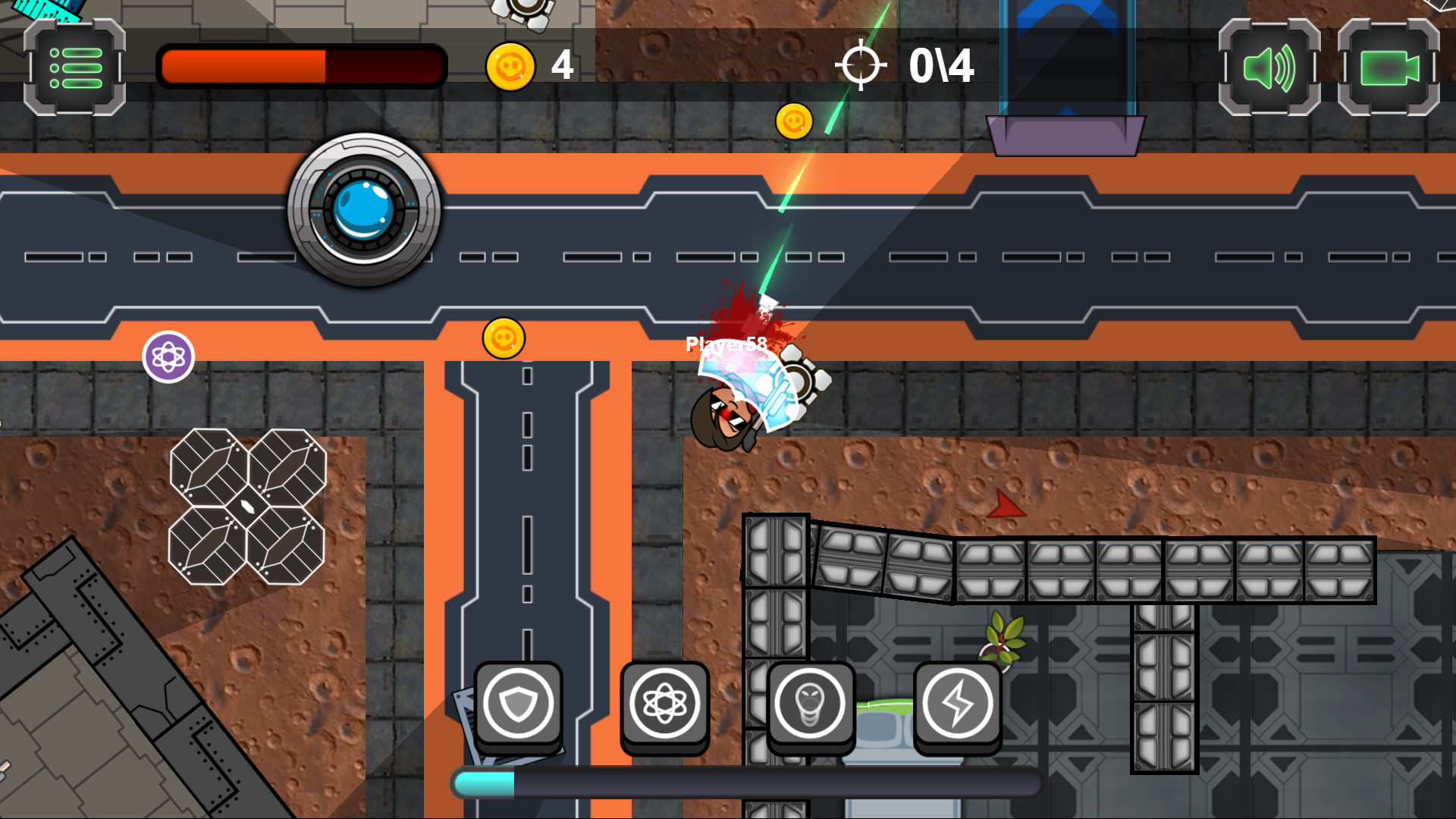 Screenshot of Mini Nova Shooters